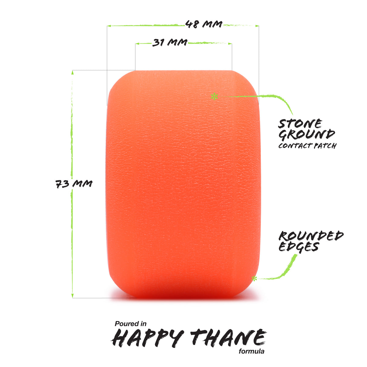 新品未使用 ローデッド 73mm オランガタン ビーフケーキ ウィール 黄 楽天市場】【LOADED】 ローデッド ORANGATANG BEEF CAKE 73mm