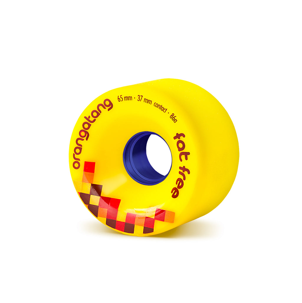 新品未使用 オランガタン ファットフリー 65mm ウィール 水色 オランガタンウィール ファットフリー 77a 65mm / Fat Free 77A